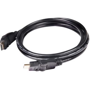 CLUB3D HDMI 2.0 4K60Hz UHD 360 Degree Rotary cable 2 meter