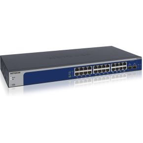 Netgear Xs724Em Managed L2 10G Ethernet 100100010000 1U Blauw Grijs netgear kopen in de aanbieding