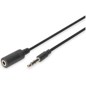 Assmann Digitus Ak 510200 050 S 5M 35Mm Zwart Audio Kabel assmann kopen in de aanbieding
