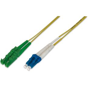 Digitus AL-9E2000LC-03I 3m E-2000 (APC) LC/PC Geel Glasvezel kabel