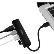 LogiLink-UA0295-USB-3-0-hub-4-poorten-3-1-Gen-1-Type-A-5000Mbit-s-Zwart