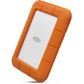 LaCie Rugged Secure 2000GB Oranje, Wit externe harde schijf