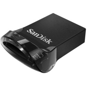 Megekko Sandisk Ultra Fit 256GB USB 3.0 (3.1 Gen 1) Type-A Zwart USB flash drive aanbieding