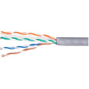 Equip 401496 305m Cat6a U/UTP (UTP) Grijs netwerkkabel