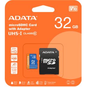 Adata 32Gb Microsdhc Class 10 Uhs I Klasse 10 Flashgeheugen adata kopen in de aanbieding