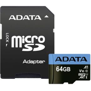 Adata 64Gb Microsdhc Class 10 Uhs I Klasse 10 Flashgeheugen Ausdx64Guicl10A1 Ra1 adata kopen in de aanbieding