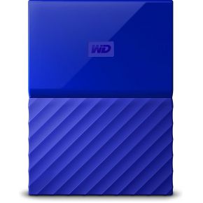 Western Digital My Passport 2000Gb Blauw Externe Harde Schijf western digital kopen in de aanbieding