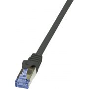 LogiLink 10m Cat.6A 10G S/FTP 10m Cat6a S/FTP (S-STP) Zwart netwerkkabel