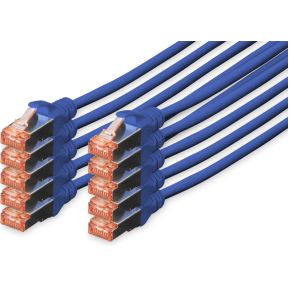 Assmann Digitus Dk 1644 005 B 10 05M Cat6 Sftp S Stp Blauw Netwerkkabel assmann kopen in de aanbieding