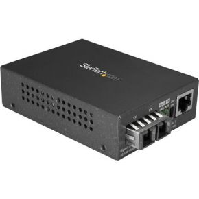 StarTech.com MCMGBSCMM055 1000Mbit/s 850nm Multimode Zwart netwerk media converter