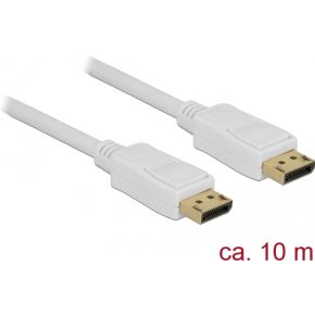 Delock 84863 10M Displayport Wit Kabel delock kopen in de aanbieding Delock 84863 10M Displayport Wit Kabel delock kopen in de aanbieding
