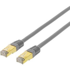 Deltaco Ftp Cat7 Patch Cable 2M 2M Grijs Netwerkkabel deltaco kopen in de aanbieding