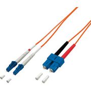 Equip LWL Patch Cord LC/SC 62,5/125&micro; 2,0m 2m Glasvezel kabel