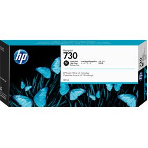 HP 730 300ml Zwart inktcartridge - [P2V73A]