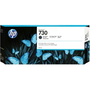 HP 730 300ml Zwart inktcartridge - [P2V71A]