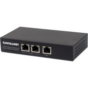 Intellinet 561266 Unmanaged Gigabit Ethernet (10/100/1000) Power over Ethernet (PoE) Zwart netwerk-s netwerk switch