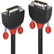 Lindy 36255 1m DVI-D DVI-D Zwart DVI kabel