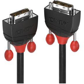 Lindy 36259 10m DVI-D DVI-D Zwart DVI kabel