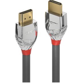 Lindy 37874 5m HDMI Type A (Standard) HDMI Type A (Standard) Grijs, Zilver HDMI kabel