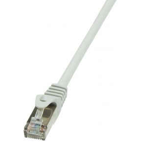 LogiLink 2m Cat.6 F/UTP RJ45 2m Cat6 F/UTP (FTP) Grijs netwerkkabel