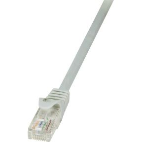 LogiLink 3m Cat.6 U/UTP RJ45 3m Cat6 U/UTP (UTP) Grijs netwerkkabel