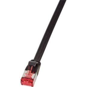 LogiLink Cat.6 20m 20m Cat6 U/FTP (STP) Zwart netwerkkabel