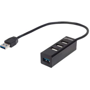 Manhattan 163828 Usb 30 31 Gen 1 Type A 5000Mbits Zwart Hub Concentrator manhattan kopen in de aanbieding Manhattan 163828 Usb 30 31 Gen 1 Type A 5000Mbits Zwart Hub Concentrator manhattan kopen in de aanbieding