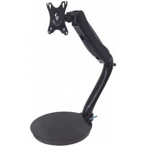 Manhattan 461429 27 Zwart Flat Panel Bureau Steun manhattan kopen in de aanbieding