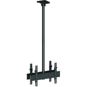 Multibrackets Mbc1Ux2 65 Zwart Flat Panel Plafond Steun multibrackets kopen in de aanbieding