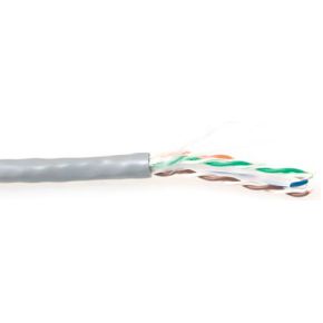 ACT CAT6 U/UTP PVC massief met adersplitter 100 m rol