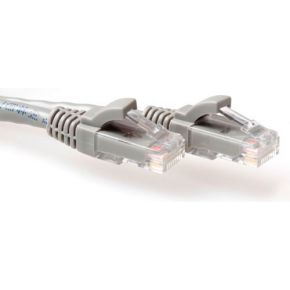 Act Grijze 025 Meter Utp Cat6 Patchkabel Snagless Met Rj45 Connectoren act kopen in de aanbieding