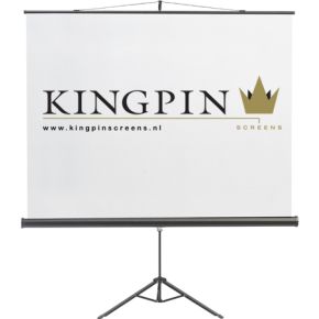 Kingpin Screens Tripod Screen 113 1:1 projectiescherm