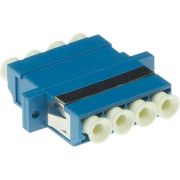 ACT Fiber optic LC-LC quad adapter singlemode OS2