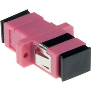 ACT Fiber optic SC-SC simplex adapter multimode OM4