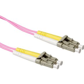 Act 025 Meter Lszh Multimode 50125 Om4 Glasvezel Patchkabel Duplex Met Lc Connectoren act kopen in de aanbieding