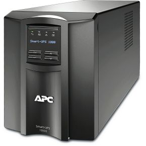 APC SMT1000IC Line-Interactive 1000VA 10AC-uitgang(en) Mini Toren Zwart UPS