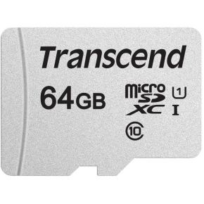 Transcend 300S 64GB MicroSDXC UHS-I Klasse 10 flashgeheugen