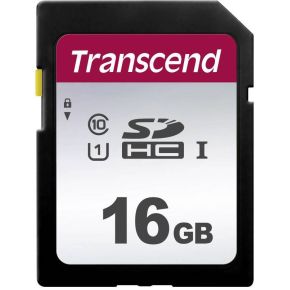 Transcend Sdhc 300S 16Gb Class 10 Uhs I U1 transcend kopen in de aanbieding