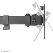 NeoMounts-FPMA-D550DBLACK-32-Klem-Zwart-flat-panel-bureau-steun
