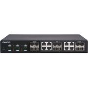 QNAP-QSW-1208-8C-Unmanaged-None-Zwart-netwerk-netwerk-switch