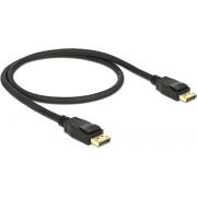 Delock 85506 Kabel DisplayPort 1.2 male > DisplayPort male 4K 60 Hz 0,5 m