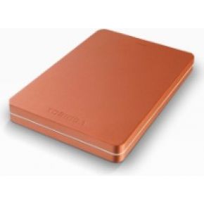Toshiba Canvio Alu 2 Tb 2000Gb Rood Externe Harde Schijf toshiba kopen in de aanbieding