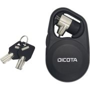 Dicota-D31235-1-3m-Zwart-kabelslot