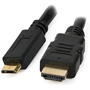 Techly 1.8m HDMI 1.8m HDMI Mini-HDMI Zwart HDMI kabel