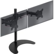 Techly Desk Stand for 2 Monitor 13-27" with Base h.400m ICA-LCD 3410 27" Vrijstaand Zwart