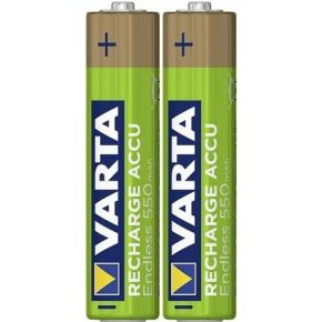 1X2 Varta Recharge Accu Endless 550 Mah Aaa Micro Nimh varta kopen in de aanbieding