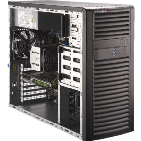 Supermicro Superworkstation 5039A I Intel C422 Lga 2066 Midi Toren Zwart supermicro kopen in de aanbieding