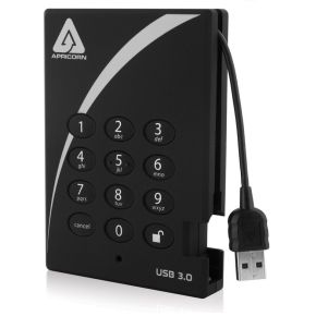 Apricorn Aegis Padlock 2000Gb Zwart Externe Harde Schijf apricorn kopen in de aanbieding