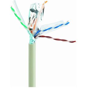 Gembird 305m Cat6 FTP 305m Cat6 F/UTP (FTP) Grijs netwerkkabel
