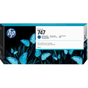Hp 747 300Ml Blauw Inktcartridge hp kopen in de aanbieding